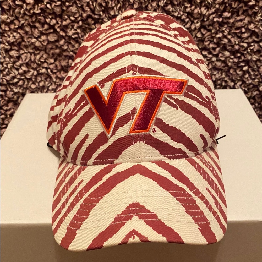 Virginia Tech Hokie Zubaz baseball cap OS